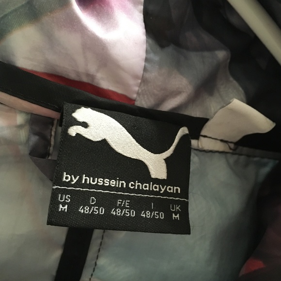 PUMA Multicolor Print Hip Hop Oversized Hooded Nylon Windbreaker M - Picture 6 of 6